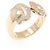 Anello Cartier 2C Band in oro rosa 18K e diamante