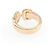 Anello Cartier 2C Band in oro rosa 18K e diamante - vista 3