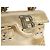 Balmain B-Buzz 23 Mini Borsa a Tracolla Oro Metallizzato Effetto Lucertola D'oro - vista 15