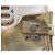 Balmain B-Buzz 23 Mini Borsa a Tracolla Oro Metallizzato Effetto Lucertola D'oro - vista 17
