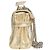 Balmain B-Buzz 23 Mini Borsa a Tracolla Oro Metallizzato Effetto Lucertola D'oro - vista 7