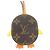 Charm de Accesorio Monogram Louis Vuitton Castaño Amarillo - vista 3