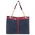 Borsa e Pouch Gucci Rosso Blu scuro - vista 2