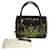 Gianni Versace Couture Carla Handtasche - Wildleder & Lackleder Braun Blau Grün Lila  - Ansicht 14