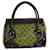 Gianni Versace Couture Carla Handtasche - Wildleder & Lackleder Braun Blau Grün Lila  - Ansicht 3