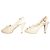 Prada Décolleté Platform Slingback Pelle Crema Crudo - vista 7