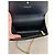 Dior Diorama Studded Black Leather Wallet on Chain - view 12