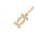 Charm 2C di Cartier in oro giallo - vista 2