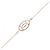Bracciale Charm Cartier Logo Double C - vista 2