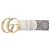 Gucci Standard Gürtel 625839 92TLC Braun Beige - Ansicht 2