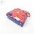 Mini borsa Lady Christian Dior Rosso Blu - vista 3