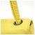 Borsa a tracolla in pelle gialla Chanel Giallo - vista 8