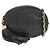 Borsa a tracolla Chanel in pelle di agnello nera Nero
