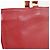 Borsa Chanel in pelle di agnello rossa Rosso - vista 4