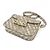 Borsa a tracolla Gucci Horsebit 1955 Beige - vista 3