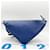 Borsa a tracolla Prada Triangle in pelle blu - vista 2