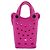 Borsa a tracolla in gomma rosa Balenciaga