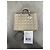 Dior Lady Dior Borsa Media Vernice Beige - vista 2