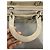 Dior Lady Dior Borsa Media Vernice Beige - vista 4