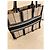 Dior Book Tote Borsa in Jacquard Nero Beige - vista 4