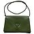 AMI Paris De Coeur Borsa Portafoglio con Catena - Pelle Verde