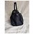 Dior Borsa Bowling in Tela Monogrammata Nera Nero Blu navy Gold hardware - vista 10