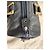 Dior Borsa Bowling in Tela Monogrammata Nera Nero Blu navy Gold hardware - vista 7