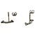 Tiffany & Co Orecchini a lobo Tiffany T Smile Mini Argento - vista 7