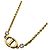 Catena girocollo in oro Christian Dior D'oro