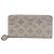 Louis Vuitton Mahina Long Wallet Weiß