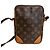 Borsa a tracolla Louis Vuitton Monogram Pochette Marrone - vista 2