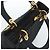 Borsa Christian Dior Lady Dior Canage in tela nera e oro Autentica ep14827 - vista 6