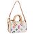 LOUIS VUITTON Portachiavi Micro Speedy Multicolor Bianco M03729 LV Auth 185046SM