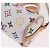 LOUIS VUITTON Portachiavi Micro Speedy Multicolor Bianco M03729 LV Auth 185046SM - vista 17