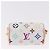 LOUIS VUITTON Portachiavi Micro Speedy Multicolor Bianco M03729 LV Auth 185046SM - vista 5