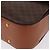 Céline Borsa CELINE Macadam Canvas PVC Pelle Marrone Oro Auth 185642 D'oro - vista 15