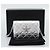 CHANEL Borsa a Spalla Matelasse con Catena in Pelle di Agnello Silver CC Auth 184788SAM Argento - vista 12