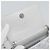 CHANEL Borsa a Spalla Matelasse con Catena in Pelle di Agnello Silver CC Auth 184788SAM Argento - vista 18