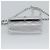 CHANEL Borsa a Spalla Matelasse con Catena in Pelle di Agnello Silver CC Auth 184788SAM Argento - vista 5
