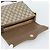 Borsa GUCCI GG Supreme Web Sherry Line PVC Beige Oro 904 02 084 Auth ep14773 D'oro - vista 9