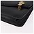 Céline Borsa a Spalla con Catena CELINE in Pelle Nera e Oro Auth 185136V Nero D'oro - vista 15