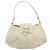 Bulgari Borsa a Spalla BVLGARI in Pelle Avorio Argento Auth bs35521 Crudo - vista 13