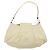 Bulgari Borsa a Spalla BVLGARI in Pelle Avorio Argento Auth bs35521 Crudo - vista 2