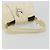 Bulgari Borsa a Spalla BVLGARI in Pelle Avorio Argento Auth bs35521 Crudo - vista 7