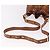 Borsa a tracolla MCM Vicetos Logogram Purse PVC Pelle Marrone Oro Auth ar13940 D'oro - vista 7