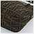 Borsa a Spalla FENDI Zucca Canvas Nero Marrone Auth bs35552 - vista 14