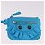 BALENCIAGA Le Cagolel Mini Hand Bag Leather Blue 671309 Auth 184859M Azul - vista 20