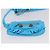 BALENCIAGA Le Cagolel Mini Hand Bag Leather Blue 671309 Auth 184859M Azul - vista 24