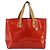 LOUIS VUITTON Borsa Monogram Vernis Reade PM Rosso Rouge M91088 LV Auth ti3945 - vista 13