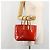 LOUIS VUITTON Borsa Monogram Vernis Reade PM Rosso Rouge M91088 LV Auth ti3945 - vista 25